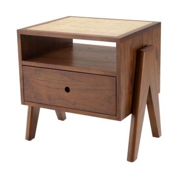 Latour Bedside Table in Brown