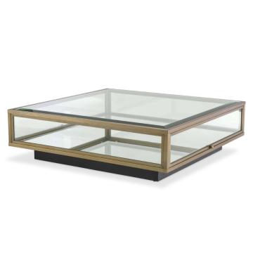 Eichholtz Coffee Table Ryan brushed brass finish