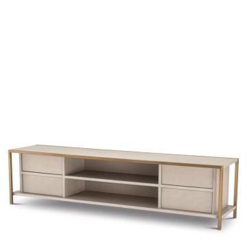 Wilmot TV Cabinet in Washed Oak Veneer