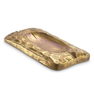 Chiasso Tray in Brass