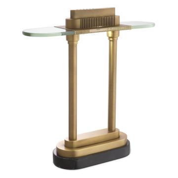 Desk Lamp Bologno antique brass finish