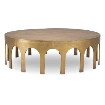 Coffee Table Gardini vintage brass finish