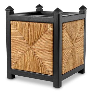 Planter Aruba Classic Black Finish