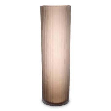 Vase Haight Large in Frosted Brown