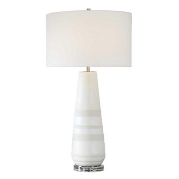 Santino Crackled Ivory Table Lamp
