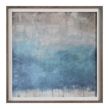 Serenity Paused Framed Abstract Print