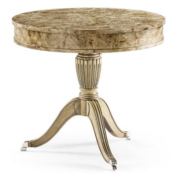 Fulgurite Drum Table