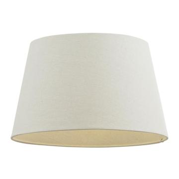 Lacey Shade Ivory Faux Linen 28.5cm