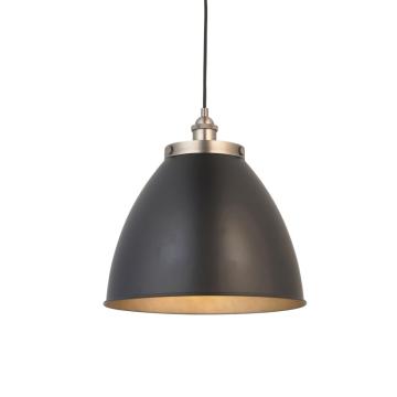 Redcar Pendant Light Black Pewter Large