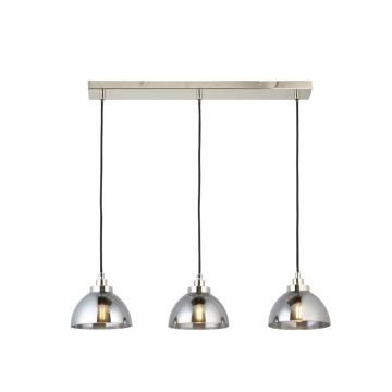 Cockayne 3-Light Pendant Light Nickel