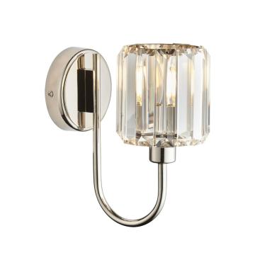 Beatrice Wall Light Bright Nickel