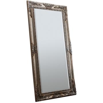 Edward Baroque Full Length Mirror - Silver