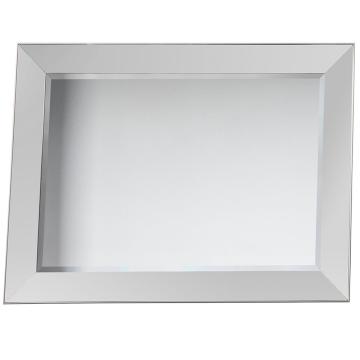 Kings Silver Frame Wall Mirror