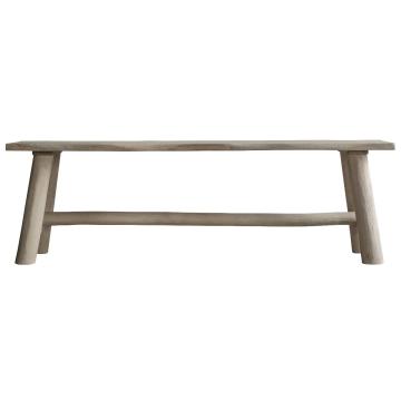 Archway Large Natural Rustic Bench