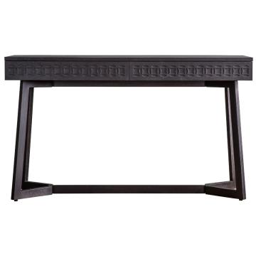 Burnsall Bohemian Desk in Black