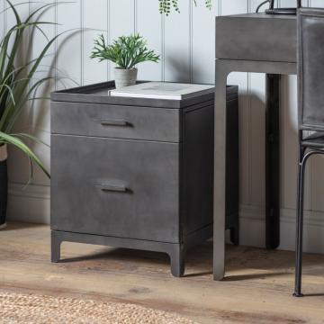 Harrow 2 Drawer Bedside Table