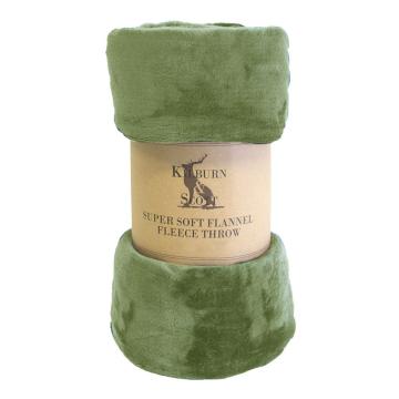 Monmouth Flannel Fleece in Pale Green