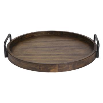  Reine Round Wooden Tray