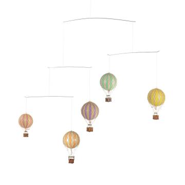 Hot Air Balloon Mobile in Pastel