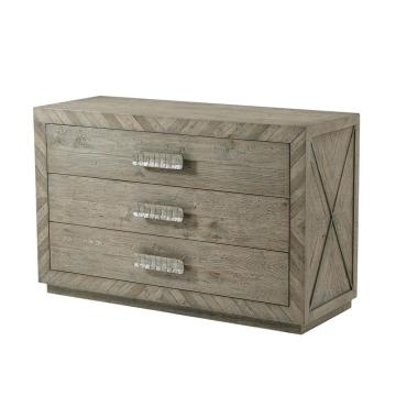 Chest of Drawers Chilton in Grey Echo Oak