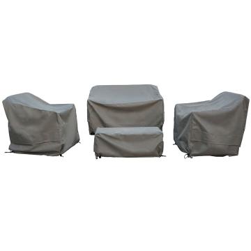 Outdoor Furniture Covers for 2S Sofa with 2 Chairs & Coffee Table Set