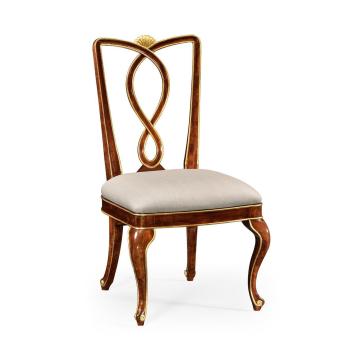 Dining Chair Biedermeier in Mahogany - Shambala