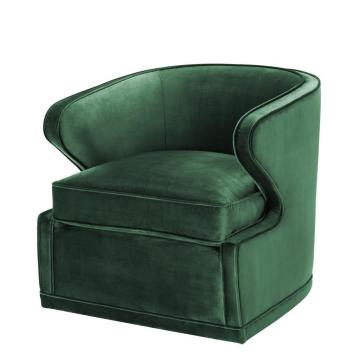 Eichholtz Chair Dorset in Green Velvet