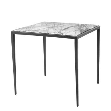 Eichholtz Side Table Henley with Marble Top - Bronze