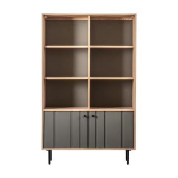 Kariya Bookcase with Cabinet