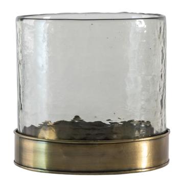 Harrison Bronze Hurricane Candle Holder Large