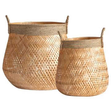 Beno Set of 2 Bamboo Baskets