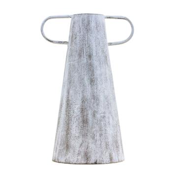 Kye Distressed White Vase Tall