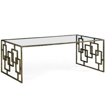 Brass & Glass Coffee Table