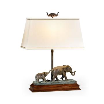 Jonathan Charles Table Lamp The Elephant (Left)