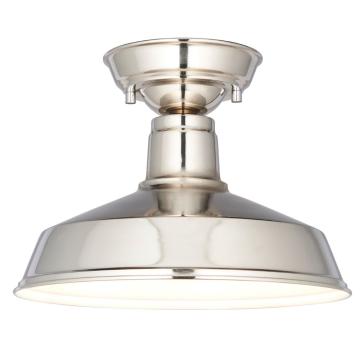 Roma Nickel Ceiling Light