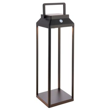 Atlanta Large Outdoor Solar Lantern Style Table Lamp