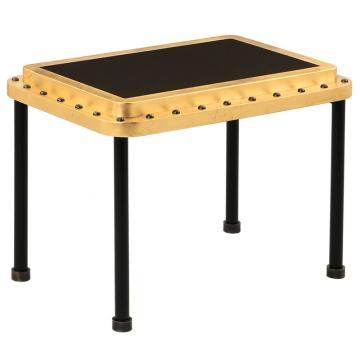 Ace Medium Side Table - Gold Leaf