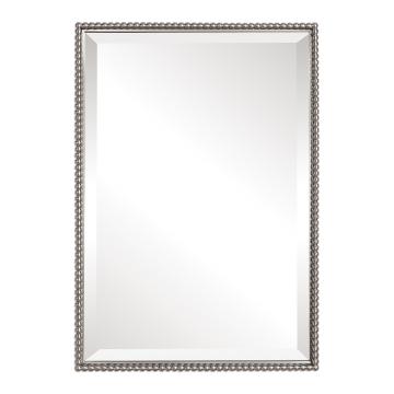  Sherise Brushed Nickel Mirror