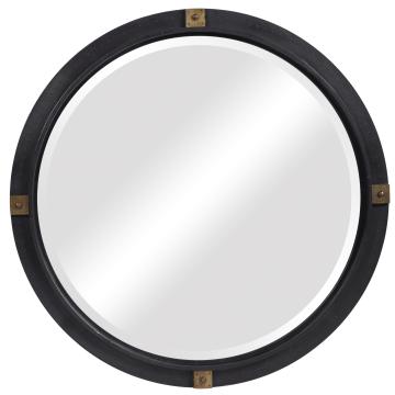  Tull Industrial Round Mirror