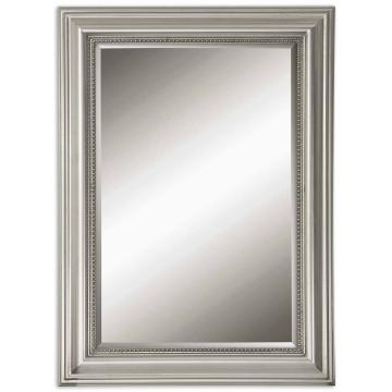  Stuart Silver Beaded Mirror