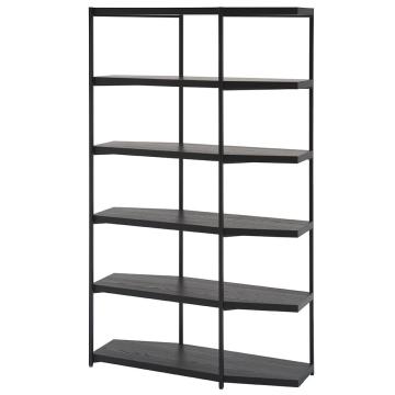 Open Shelving Unit Hangar in Black