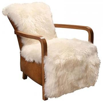 Shaun Lambswool Chair in White