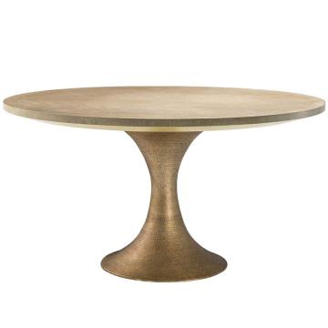 Round Dining Table Melchior in Washed