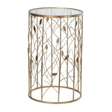 Pavilion Chic Round Side Table Vine