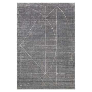  Costilla Modern Gray 8 X 10 Rug