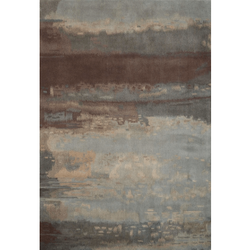 Luster Wash Rug in Slate