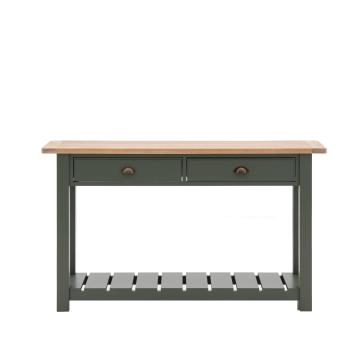 Eastfield 2 Drawer Console in Moss