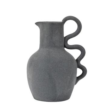 Noumi Pitcher Vase Small Black