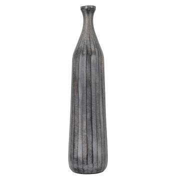 Alita Bottle Vase Large Antique Grey