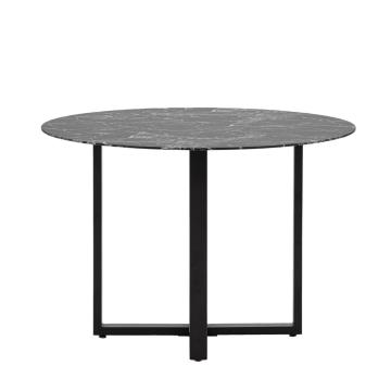 Erzo Dining Table Black Effect